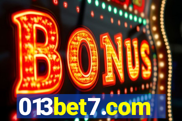 013bet7.com