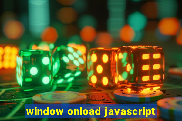 window onload javascript