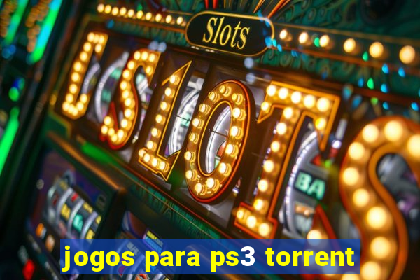 jogos para ps3 torrent