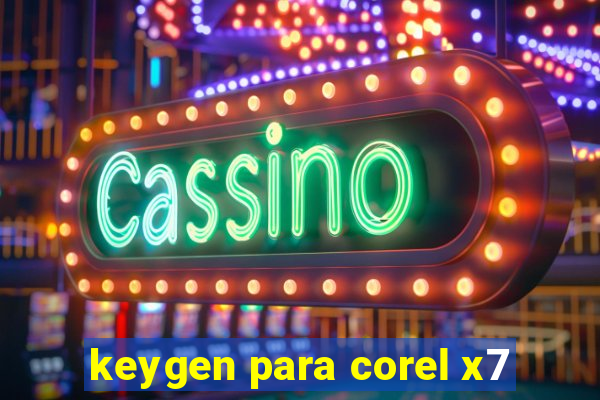 keygen para corel x7