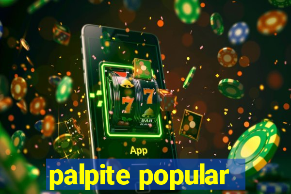 palpite popular