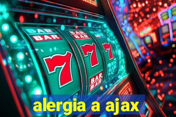 alergia a ajax