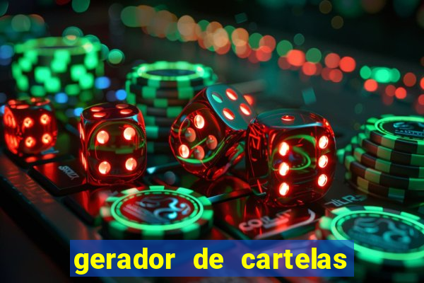 gerador de cartelas de bingo 1 a 99