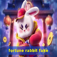 fortune rabbit fake