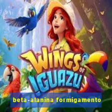 beta-alanina formigamento