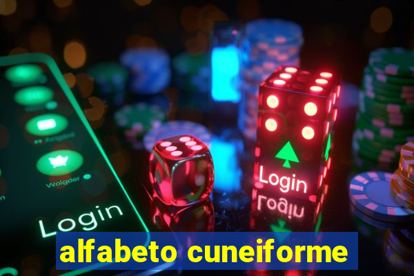 alfabeto cuneiforme