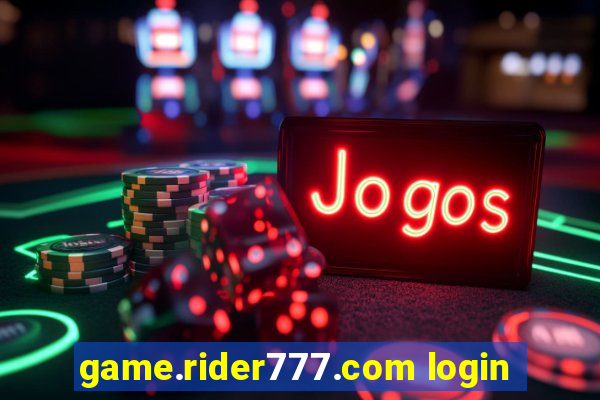 game.rider777.com login