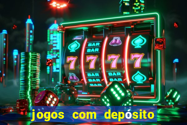 jogos com depósito de 50 centavos